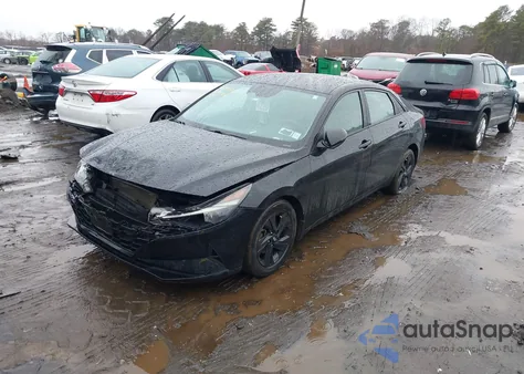 2022 Hyundai Elantra Sel z USA, uszkodzony, nr VIN KMHLM4AG3NU344695